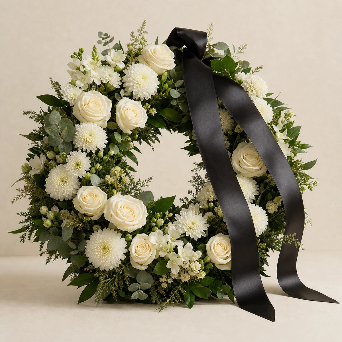 Alegerea mesajului pe panglica funerara