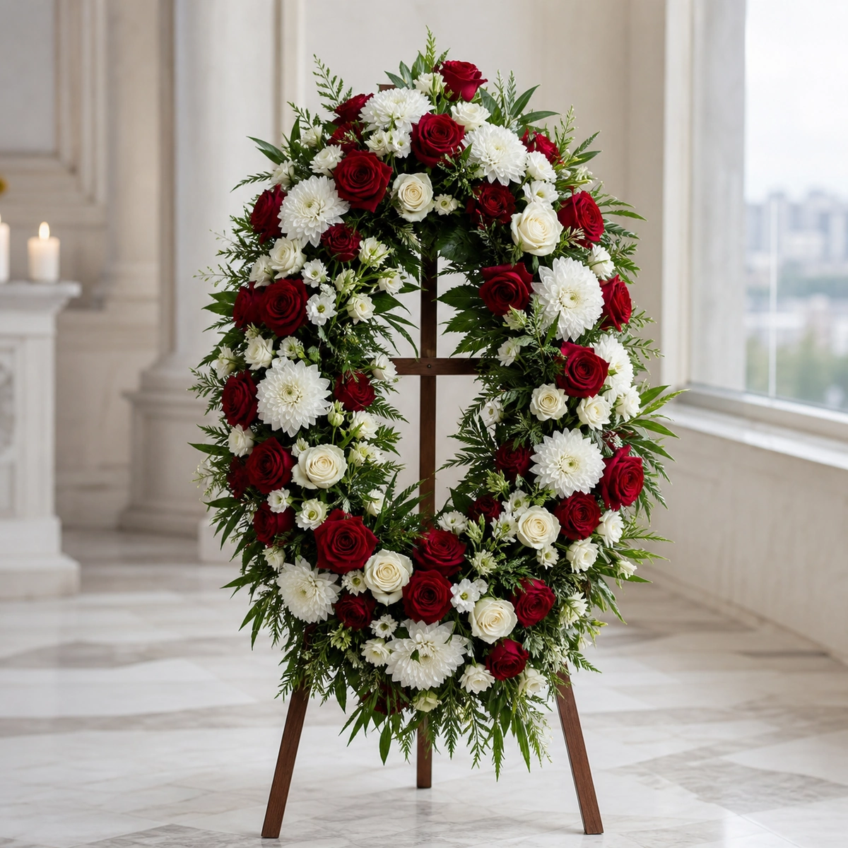 Coroane funerare în București: prețuri, modele și informații utile